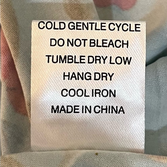 NWT! Floral Pajama Set in Teal - Picture 3 of 4